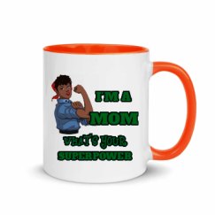 11oz Ceramic Mug with Color Inside