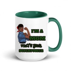 15oz Ceramic Mug with Color Inside