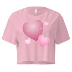 Ladies Festival Cali Crop Top Tee