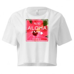 Ladies Festival Cali Crop Top Tee