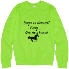 Unisex Neon Crewneck Sweatshirt