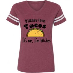 Ladies Relaxed Fit Vintage Sports Tee