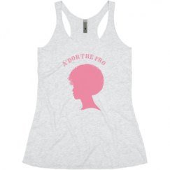 Ladies Slim Fit Super Soft Racerback Triblend Tank