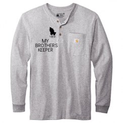 Unisex Carhartt Long Sleeve Henley Tee 