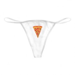 Basic White Thong Underwear