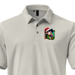 adidas Space-Dyed Polo Shirt