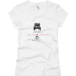 Ladies Slim Fit Basic Promo Jersey Tee