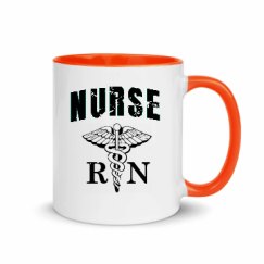 11oz Ceramic Mug with Color Inside