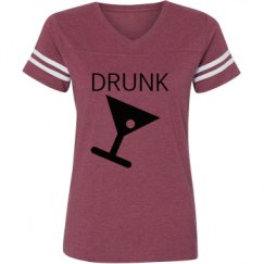 Ladies Relaxed Fit Vintage Sports Tee