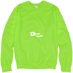 Unisex Neon Crewneck Sweatshirt