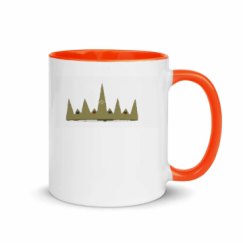 11oz Ceramic Mug with Color Inside