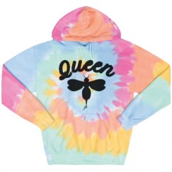 Unisex Tie-Dye Fleece Hoodie